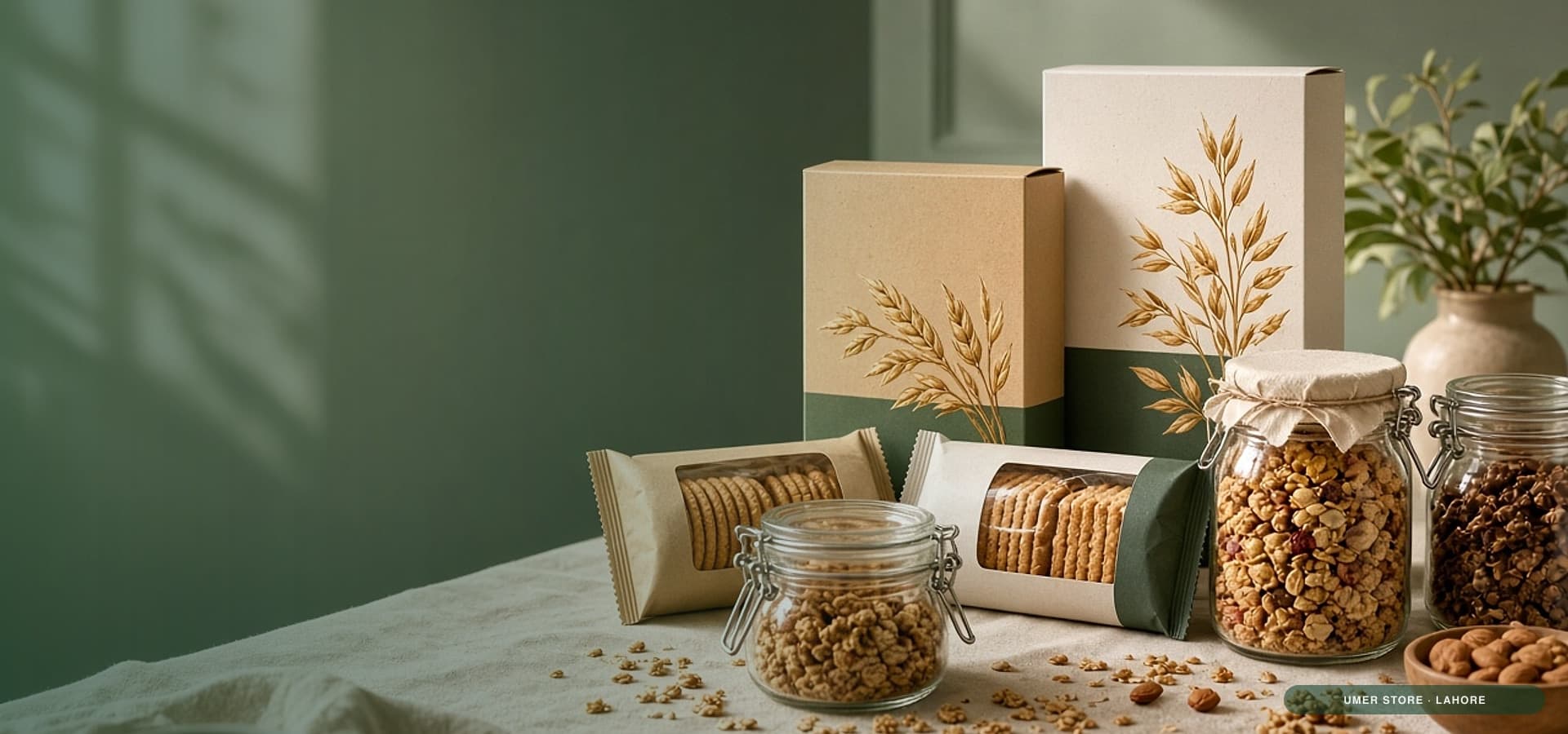 Cereals, biscuits & sweet bites